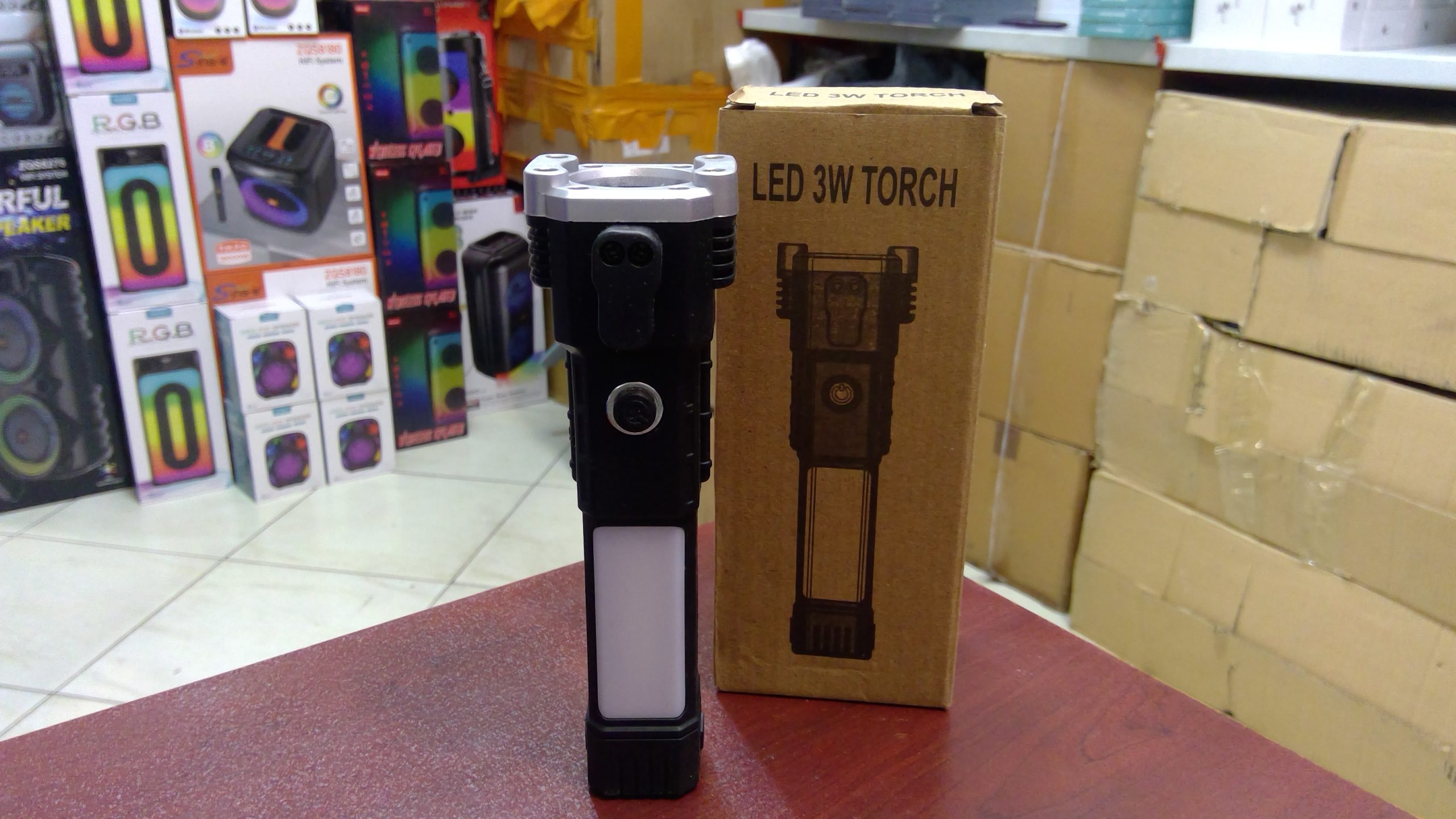 چراغ قوه پلیسی TORCH LED 3W